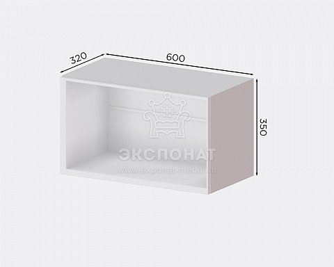 Г-600/2 Шкаф верхний гориз с нависанием Кухня Этерна (ETERNA)